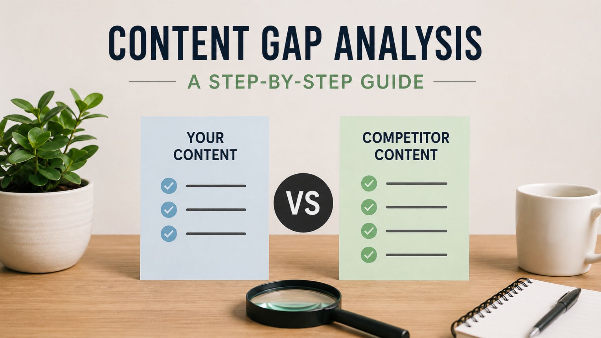 Content Gap Analysis: A Step-by-Step Guide