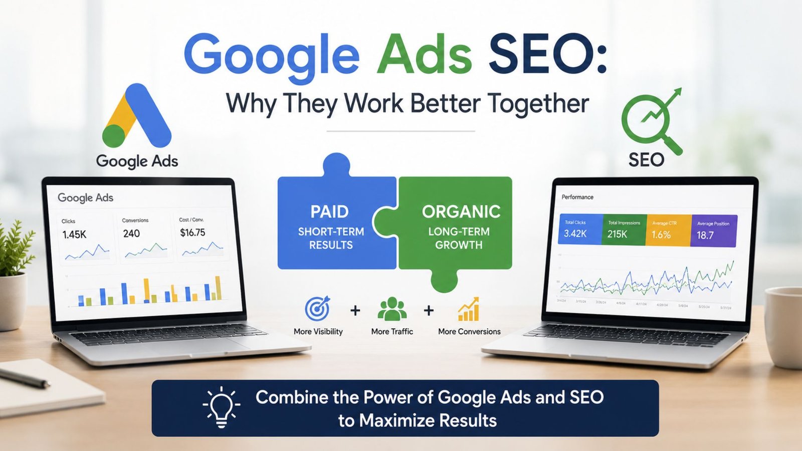 Google Ads SEO: Why They Work Better Together