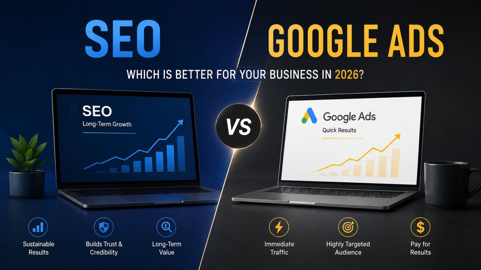 SEO vs Google Ads: Which Is Better for Your Business in 2026?